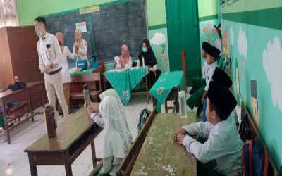 Pelaksanaan Imunisasi Rubella dari Puskesmas Klego